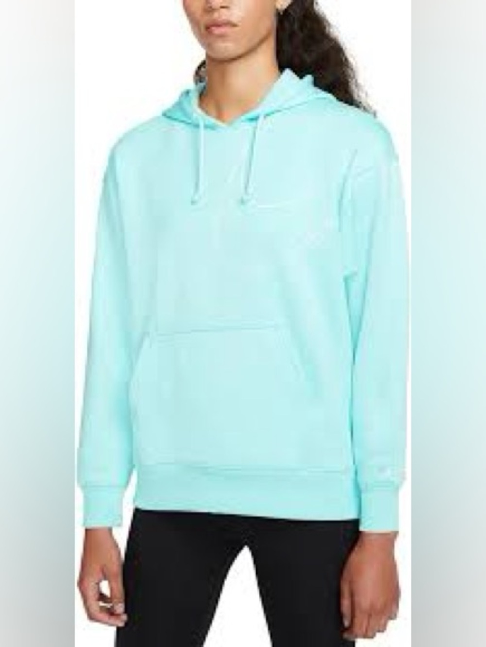 Nike Light Aqua Women's Pullover Hoodie 738